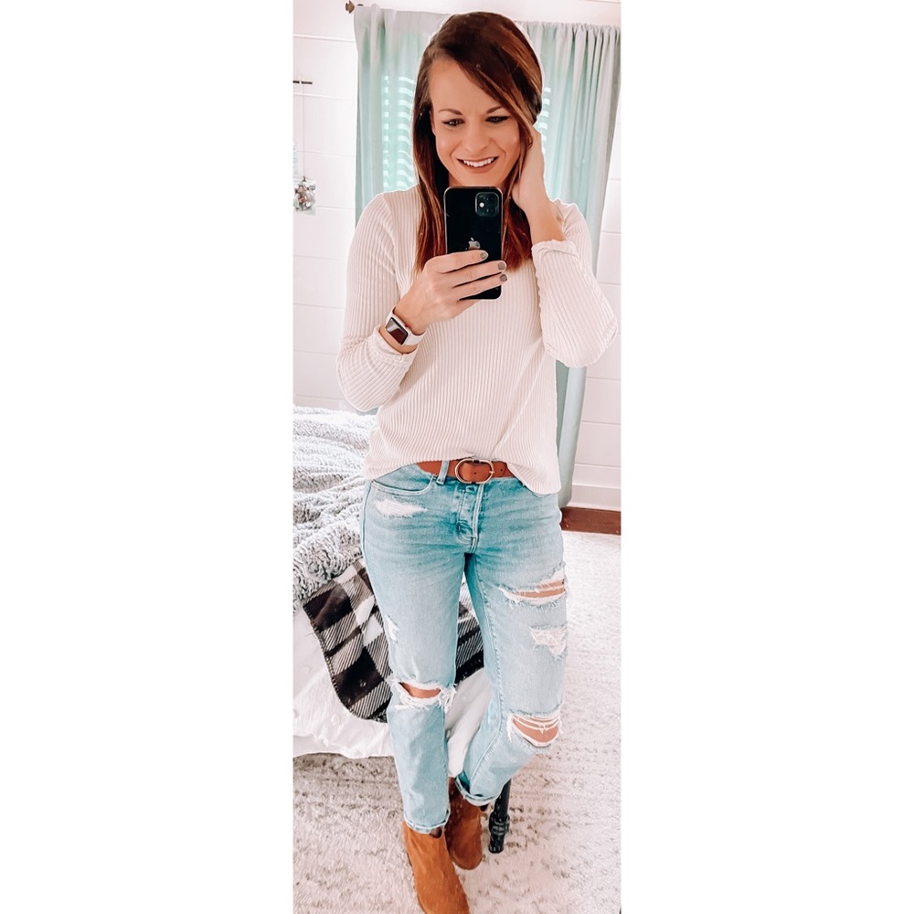 american eagle tom girl jeans - Picture 1 of 3